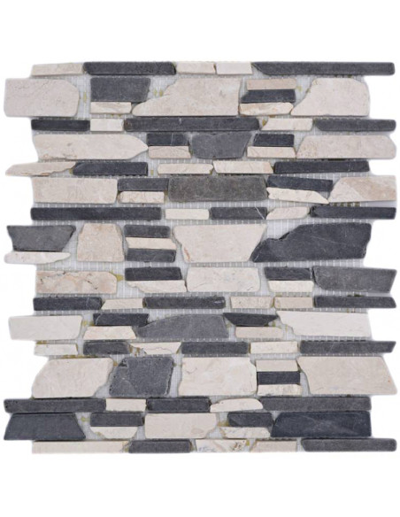 Marmor Mosaik Biancone Java | Ekosten.se