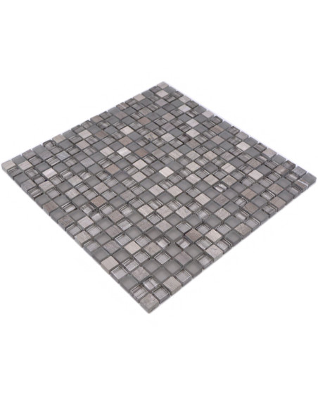 Grå Mosaik Kristall Natursten | Ekosten.se