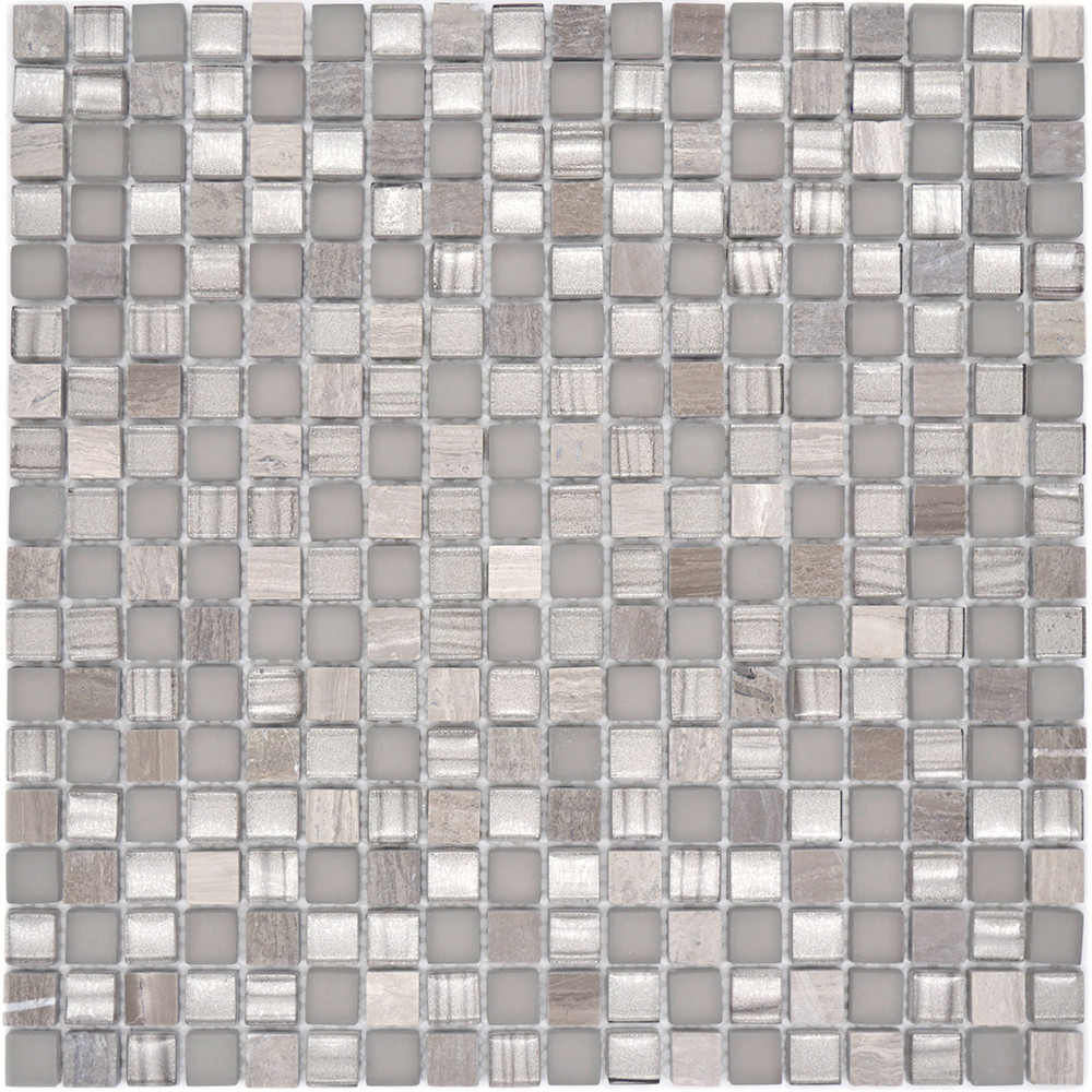 Grå Mosaik Kristall Natursten | Ekosten.se