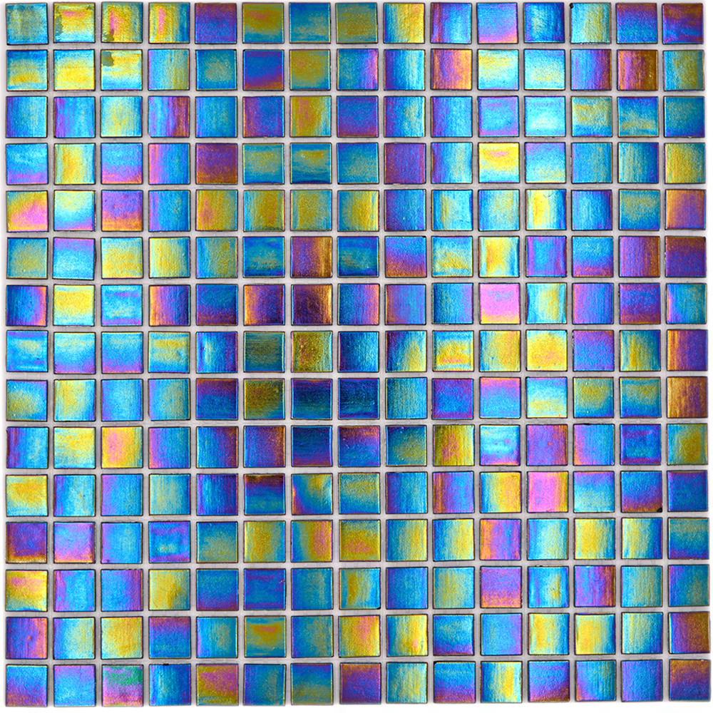 Mosaik Glas Iridium Svart | Ekosten.se