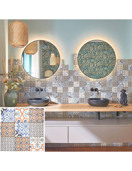 Retro Självhäftande Vinyl Mosaik | Ekosten.se