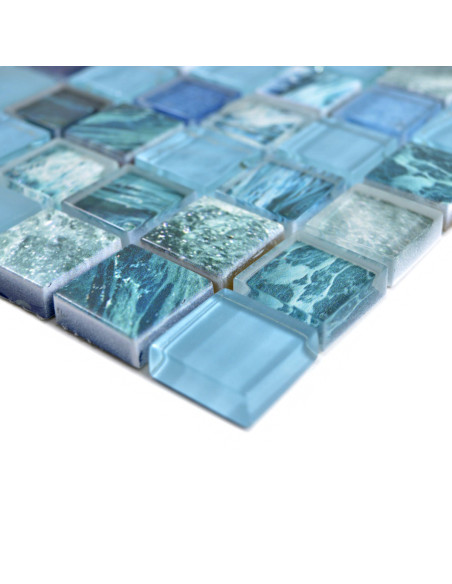 Kristall Mosaik Green Blue Ocean | Ekosten.se
