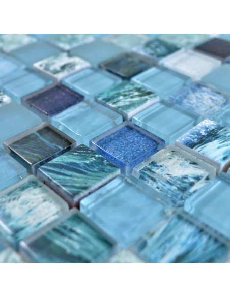 Kristall Mosaik Green Blue Ocean | Ekosten.se