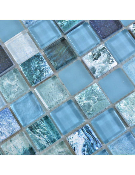 Kristall Mosaik Green Blue Ocean | Ekosten.se