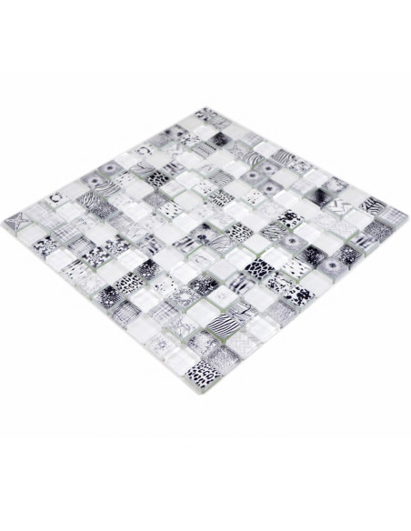 Kristall Mosaik White Wild | Ekosten.se