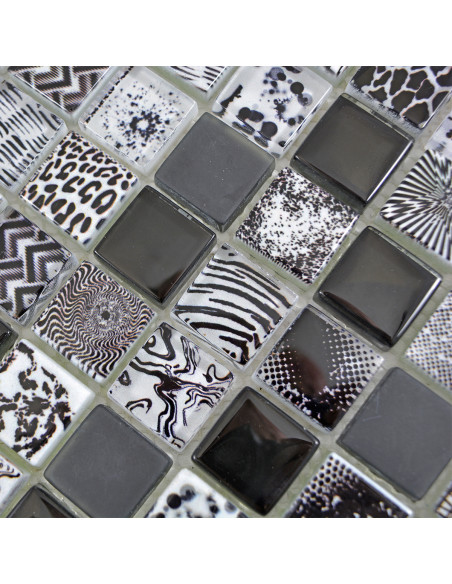 Kristall Mosaik Black Wild | Ekosten.se