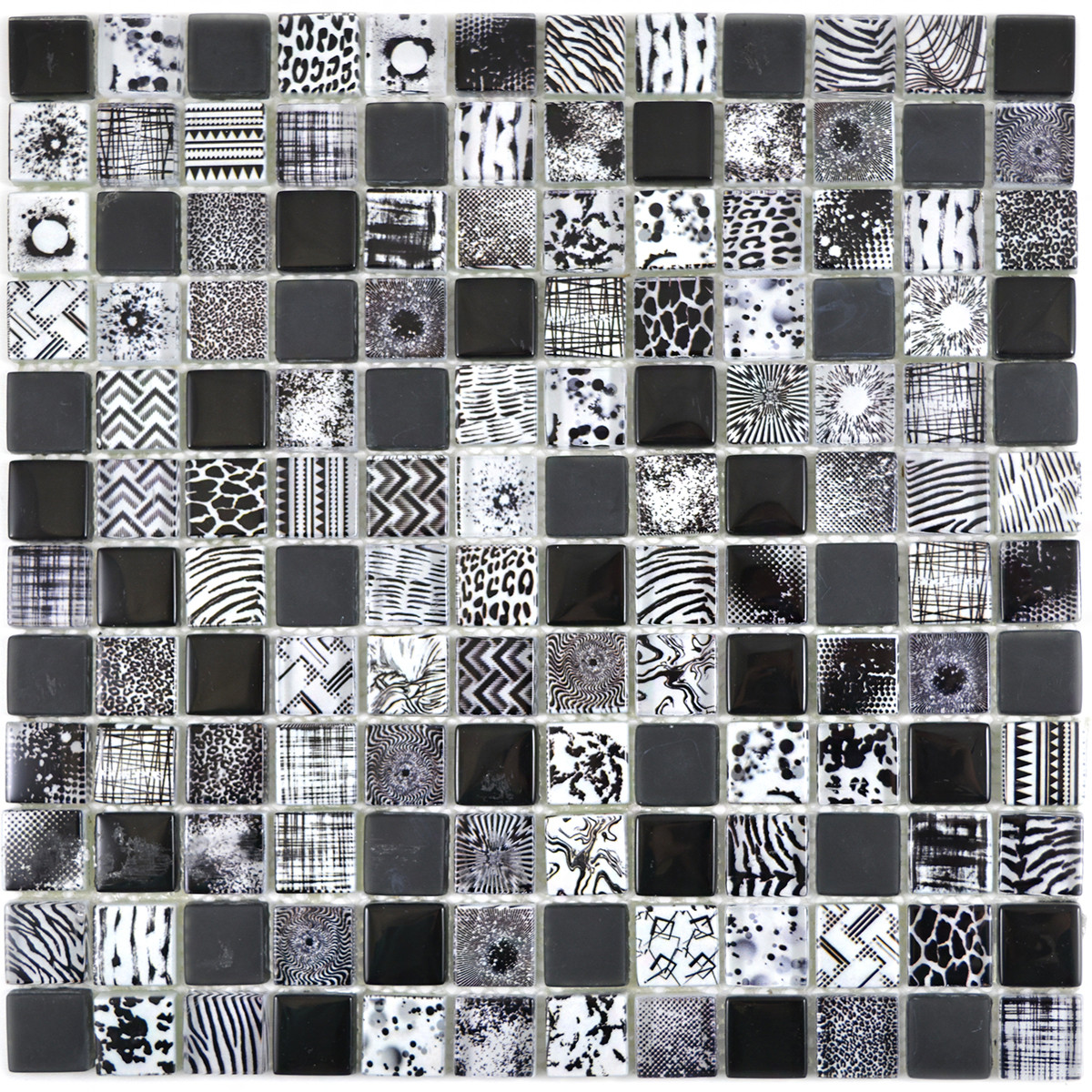 Kristall Mosaik Black Wild | Ekosten.se