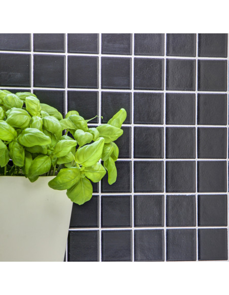 Klinker Mosaik Svart Matt | Ekosten.se
