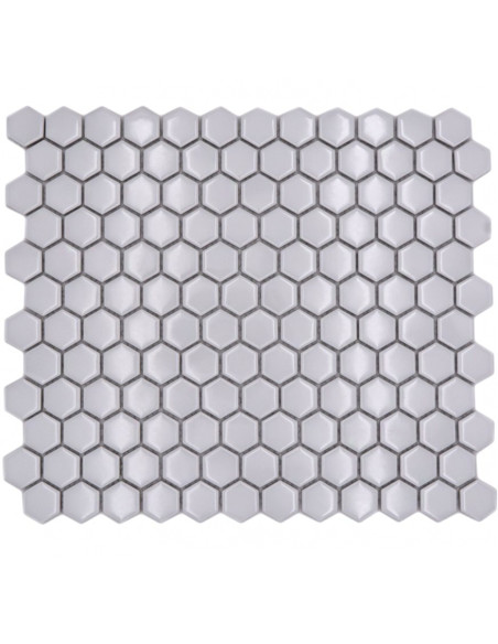 Vit Hexagon Mosaik Blank | Ekosten.se