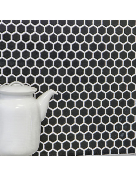 Svart Hexagon Mosaik Matt
 | Ekosten.se