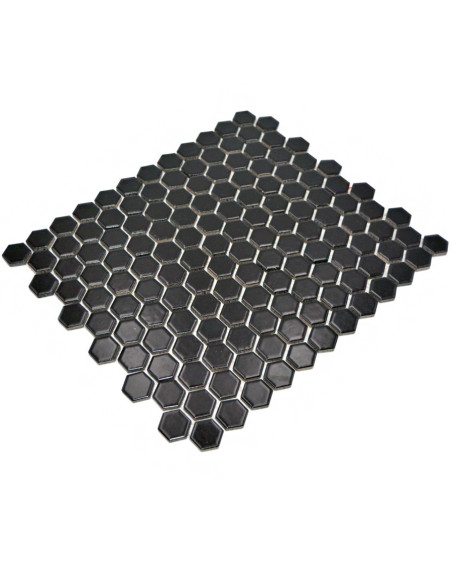 Svart Hexagon Mosaik Matt
 | Ekosten.se
