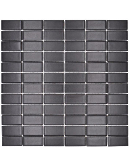 Klinker Brickmosaik Svart Matt | Ekosten.se
