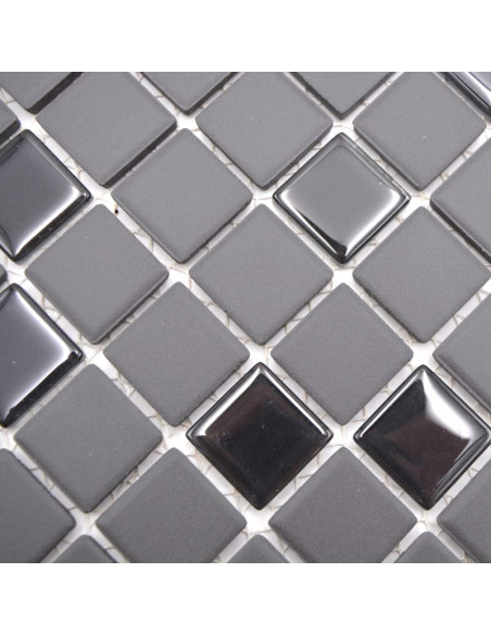 Glas Keramik Mosaik Svart | Ekosten.se