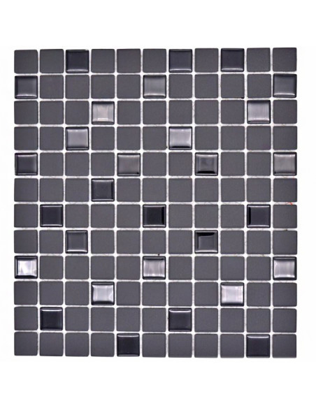 Glas Keramik Mosaik Svart | Ekosten.se