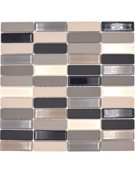 Stavmosaik Keramik Glas Brun Beige | Ekosten.se