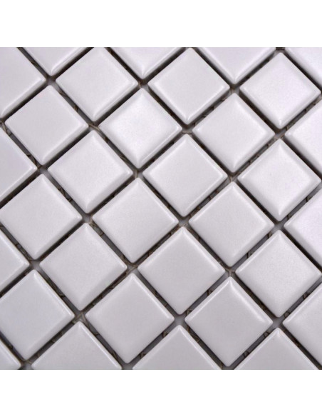Klinkermosaik Vit Matt | Ekosten.se