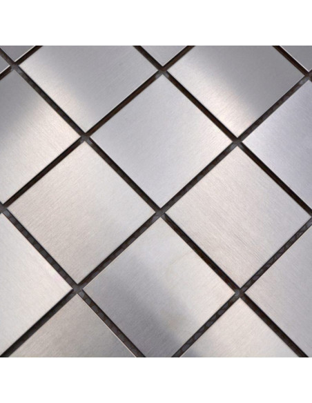 Silver Mosaik Metall Borstad
 | Ekosten.se