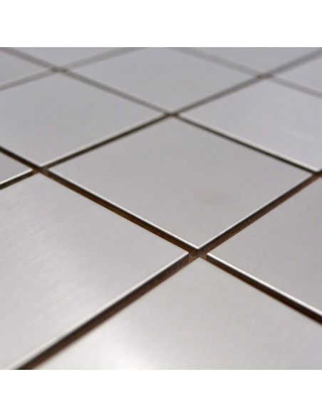 Silver Mosaik Metall Borstad
 | Ekosten.se