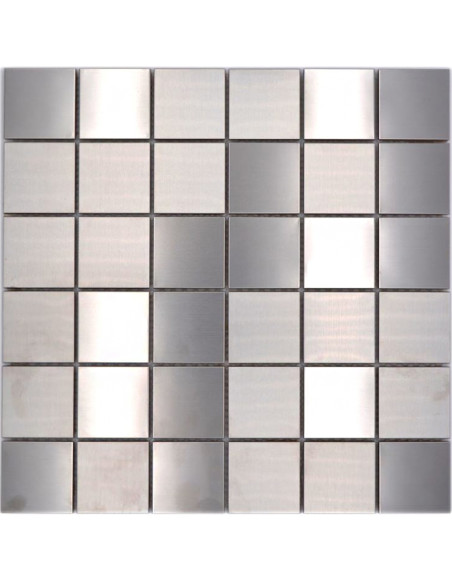 Silver Mosaik Metall Borstad
 | Ekosten.se