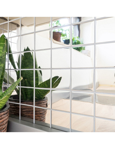 Silver Mosaik Metall Blank | Ekosten.se