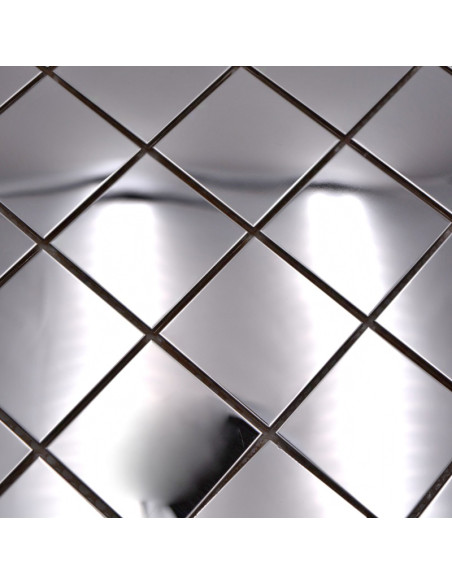 Silver Mosaik Metall Blank | Ekosten.se