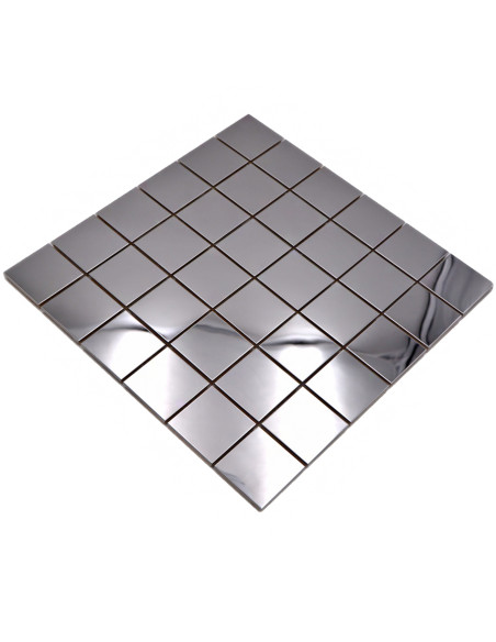 Silver Mosaik Metall Blank | Ekosten.se