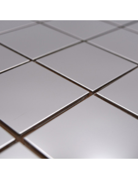 Silver Mosaik Metall Blank | Ekosten.se
