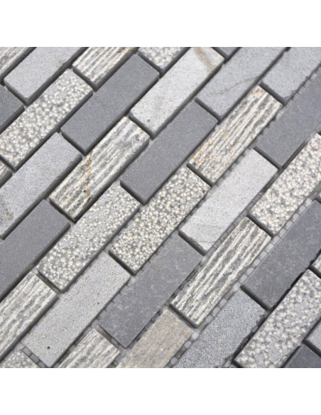 Marmor Mosaik Betong Grå | Ekosten.se