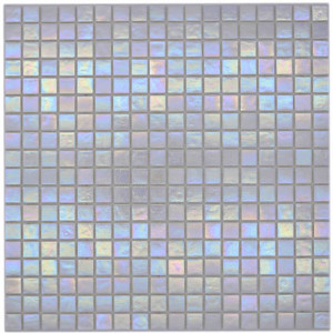 Vit Glas Mosaik Rainbow | Ekosten.se