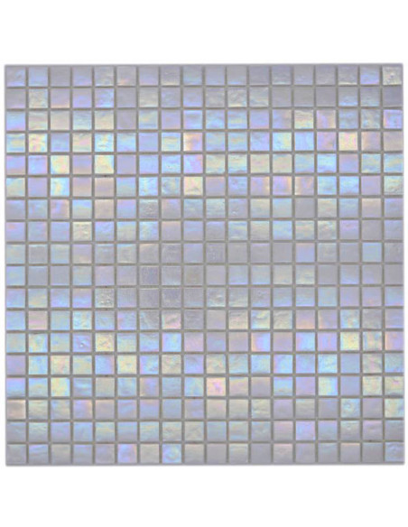 Vit Glas Mosaik Rainbow | Ekosten.se