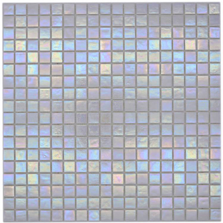 Vit Glas Mosaik Rainbow | Ekosten.se