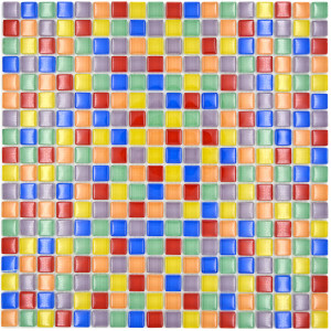 Mosaik Kristall Multicolor | Ekosten.se