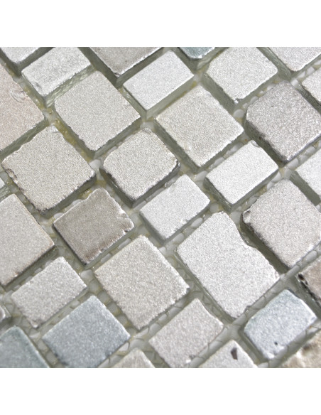 Antik Mosaik Silver Grå Beige | Ekosten.se