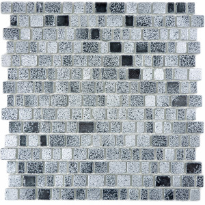 Antik Mosaik Grå Svart | Ekosten.se