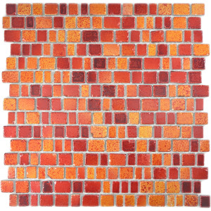 Antik Mosaik Kristall Röd | Ekosten.se