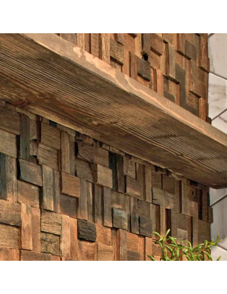 Mosaik Trä Parkett Boat Old Wood | Ekosten.se