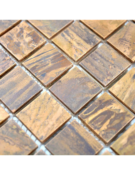 Koppar Metall Mosaik | Ekosten.se