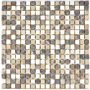 Marmormosaik Beige Brun | Ekosten.se