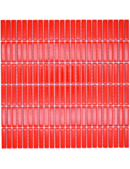 Kitkat Stavmosaik Röd Blank | Ekosten.se