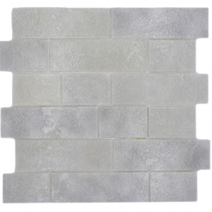 Vit Glasmosaik Nordic Veil | Ekosten.se
