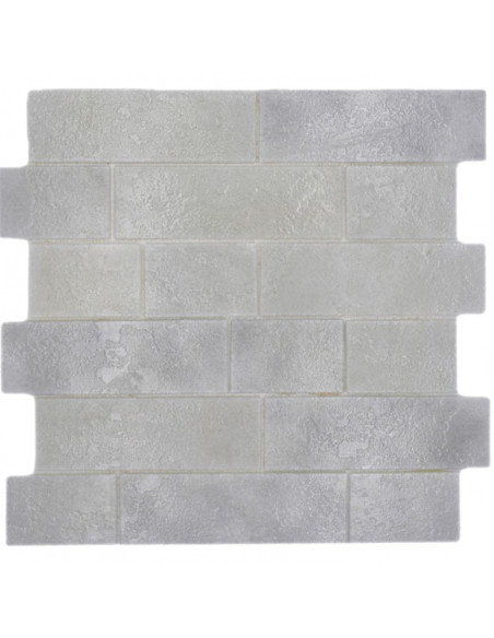 Vit Glasmosaik Nordic Veil | Ekosten.se
