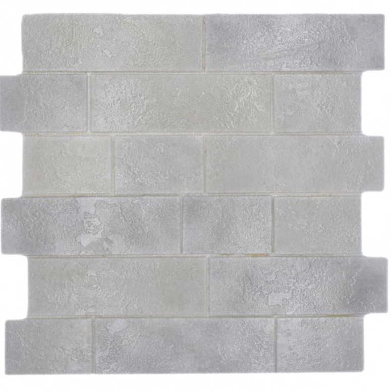 Vit Glasmosaik Nordic Veil | Ekosten.se