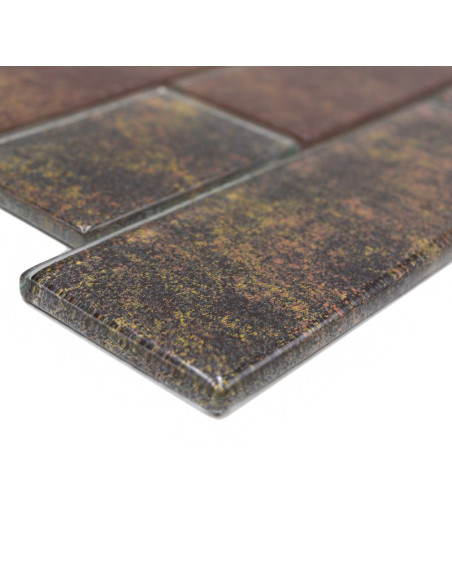 Rustik Glasmosaik Nordic Ember | Ekosten.se