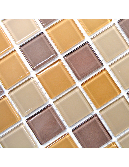 Kristallmosaik Beige Brun | Ekosten.se