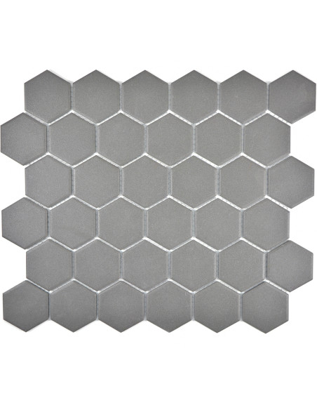 Mörkgrå Hexagon Klinkermosaik Antislip | Ekosten.se