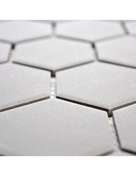 Mörkgrå Hexagon Klinkermosaik Antislip | Ekosten.se