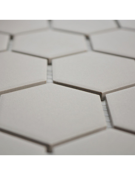 Grå Hexagon Klinkermosaik Antislip | Ekosten.se