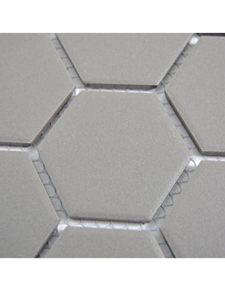 Grå Hexagon Klinkermosaik Antislip | Ekosten.se