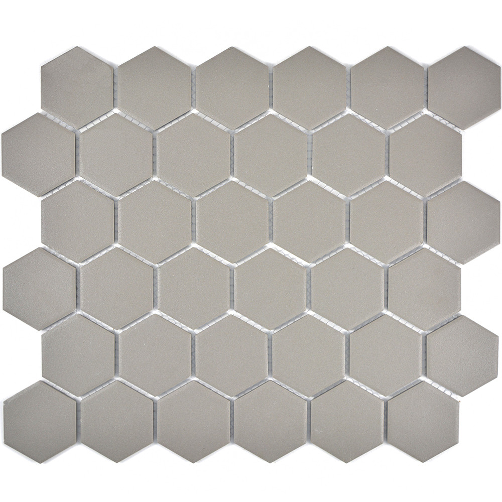 Grå Hexagon Klinkermosaik Antislip | Ekosten.se