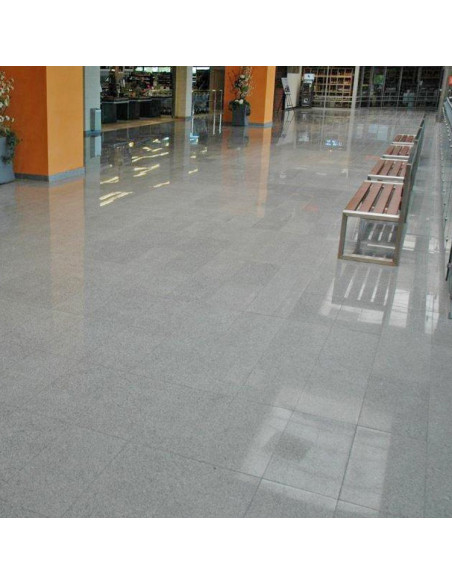 Ljusgrå Granit Light Grey Polerad 30,5x61x1cm | Ekosten.se